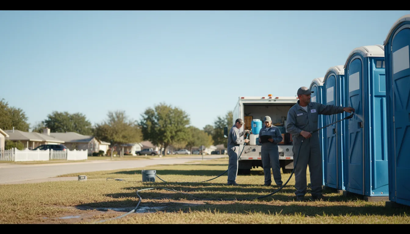 Long-Term Portable Toilet Rental in New Riegel, OH near me